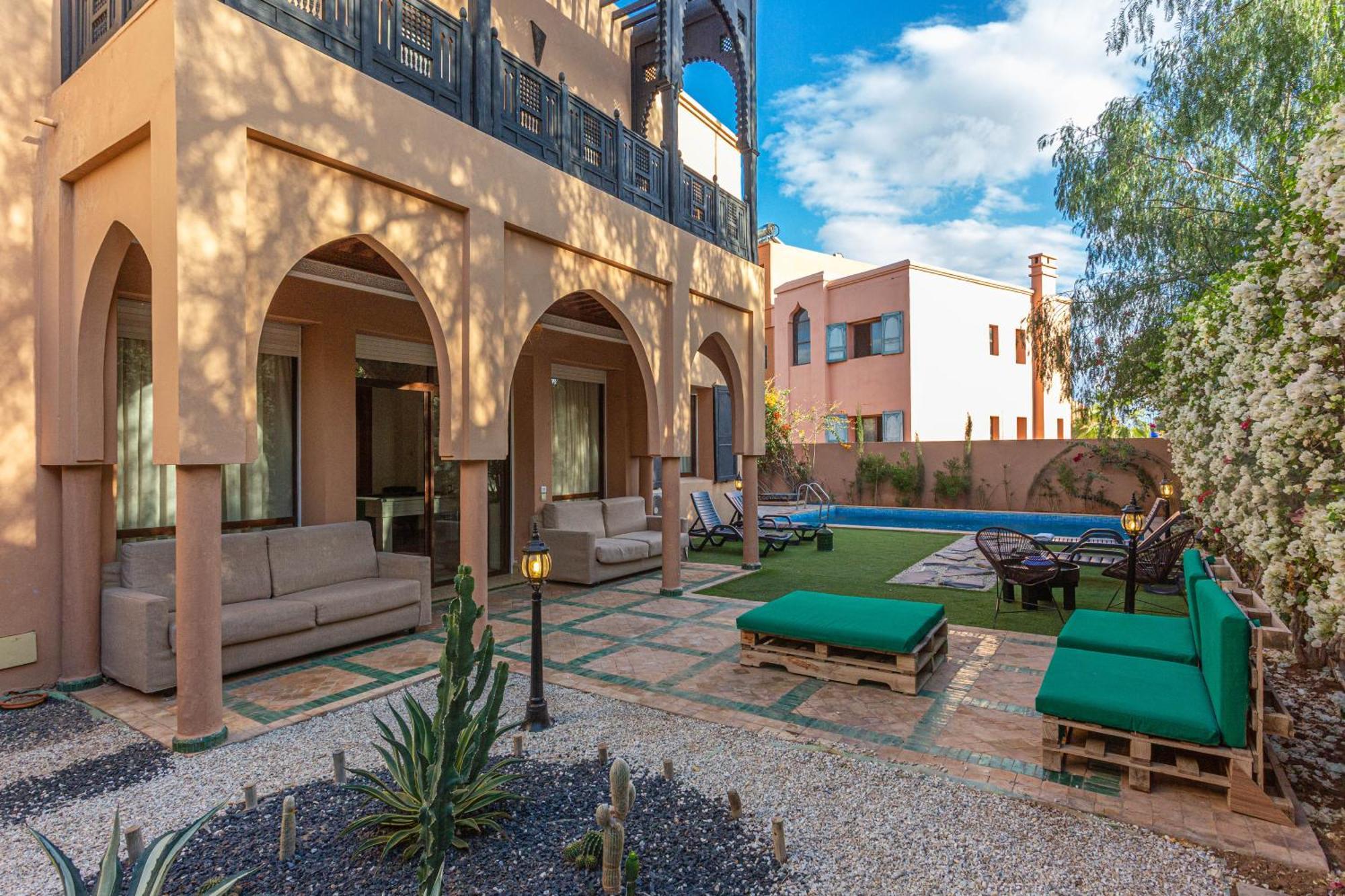 Villa Dahlia Marrakesh Bagian luar foto